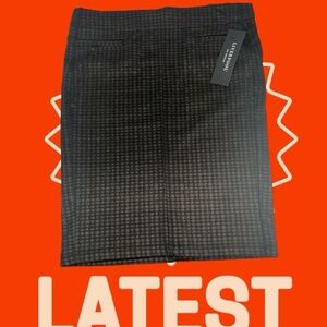 💎Liverpool Los Angeles pencil skirt 27/4 black bronze shimmer